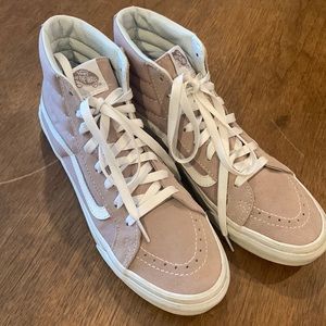 Vans Sk8-Hi Pink W 9.5 M 8